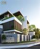 BIỆT THỰ HIỆN ĐẠI BA TẦNG TẠI QUẬN 12
