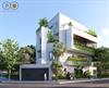 BIỆT THỰ PHỐ HIỆN ĐẠI BA TẦNG HAI MẶT TIỀN